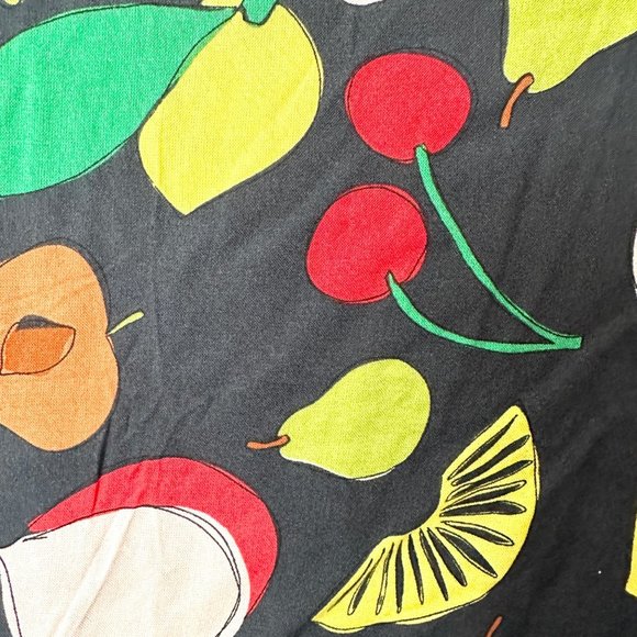 Little Party Dress Womens 16 Black Xane Alfresco Wide Leg Pant Fruit Novelty New - Picture 6 of 13